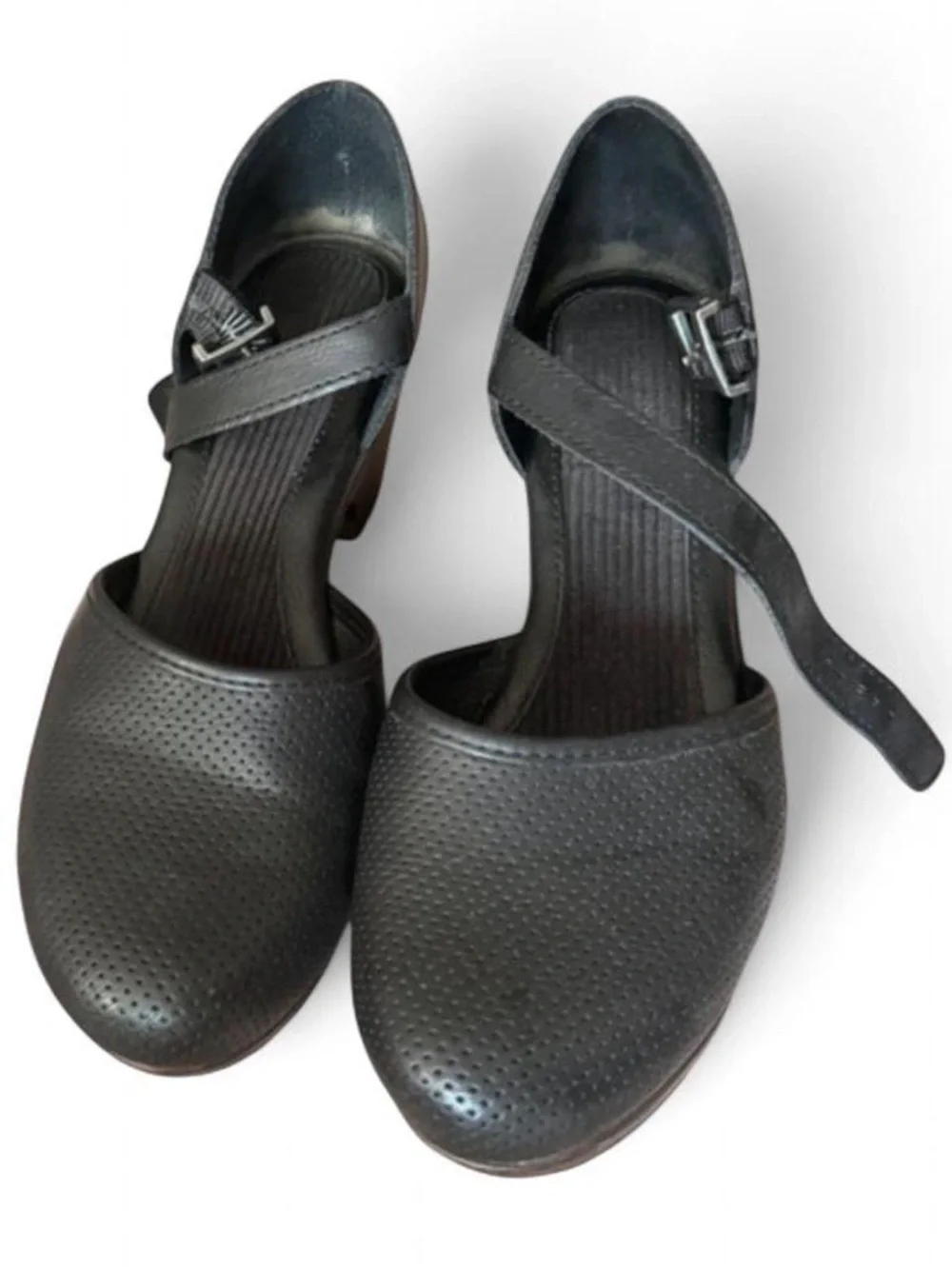 b.o.c. Gia Comfort Women’s Black Platform Mary Jane Heels Clogs 8